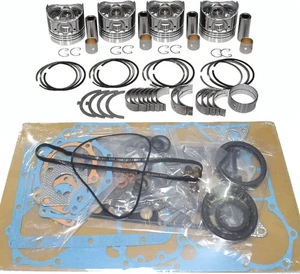 K4M Rebuild Kit Piston+Main/Con Rod Bearing+Full Gasket Kit Fits For Mitsubishi - Picture 1 of 1