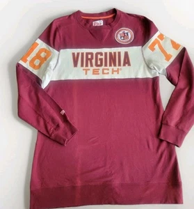 Vestido Suéter Para Mujer XL De Gran Tamaño Virginia Tech Hokies Borgoña  - Imagen 1 de 6