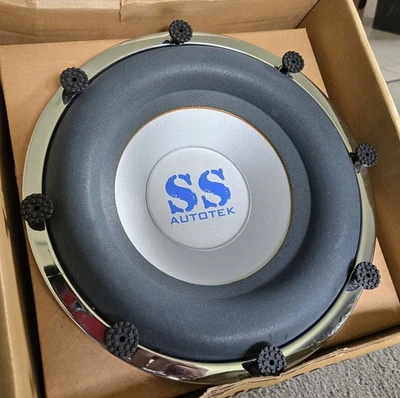 Autotek SS-1044 10" subwoofer in original box - TESTED 400W old school car audio - Image 1 of 4
