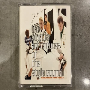 THE STYLE COUNCIL SINGULAR ADVENTURES OF GREATEST HITS VOL. 1 CASSETTE 1989 TAPE - Picture 1 of 5