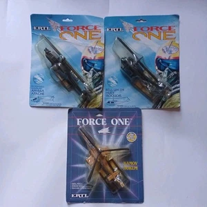 ERTL FORCE ONE Military Helicopter Bundle. Kamov Hokum, AH-64 Apache, UH-1H Huey - Picture 1 of 18