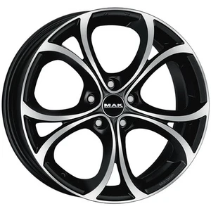 LLANTAS MAK LARIO PARA ALFA ROMEO GIULIETTA NO FRENI BREMBO 8.5X19 5X110 BLACK - Imagen 1 de 4
