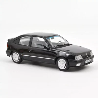 Opel Kadett E GSi 1991 schwarz metallic Helmut Schmidt Modellauto 1:18 Norev - Bild 1 von 2