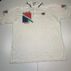 Camisa Polo Mark Scot Vintage Westbury Golf Blanca Para Hombre Talla Mediana - Imagen 1 de 8