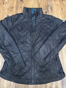 Kuhl Kadence Quilted Puffer Jacket Women’s Medium 2113 Outdoor Hike Black - Picture 1 of 12
