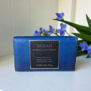 New Bath and Body Works Men's Collection Ocean Shea Butter Cleansing Bar. - Picture 1 of 2