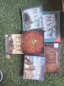 MYST Trilogy mit Strategiebüchern und Parodie PYST PC Windows Spielepaket - Bild 1 von 10