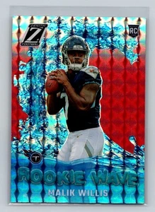 2022 Panini Zenith Red Rookie Wave Malik Willis Tennessee Titans #RW-MW - Picture 1 of 2