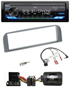 JVC Bluetooth DAB USB Lenkrad Autoradio für Alfa 147 GT anthrazit - Bild 1 von 10