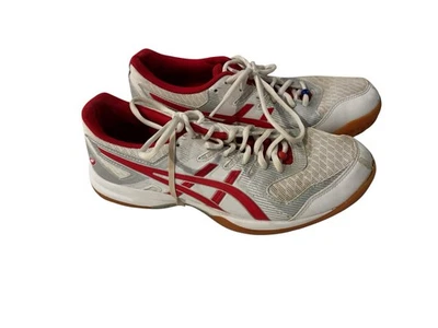 Zapatos de voleibol Asics Gel Rocket para mujer talla 9 Tenis Rojo Blanco Goma 1072A034 Foto 1 de 4