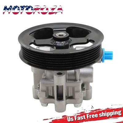 Power Steering Pump with Pulley For 2007-2017 Jeep Patriot Compass Dodge Caliber - Image 1 of 4