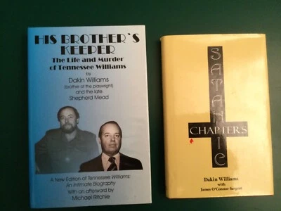2 HCDJ Books by Dakin Williams, brother of Tennessee, Brother's Keeper Satanic - Image 1 of 4