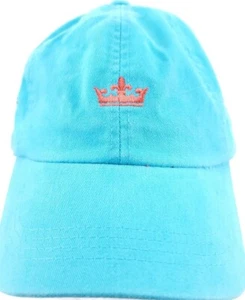 Cappello Peter Millar Berretto Cinghia Schiena Golf Regolabile Logo Ricamato Turchese  - Foto 1 di 10