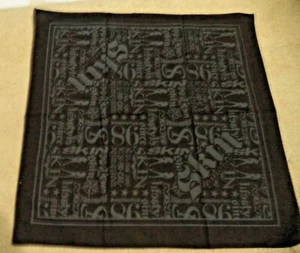 Affliction Skin Black Bandana Scarf *NEW* - Picture 1 of 2