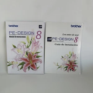 Brother PE-Design 8 Manual de instrucciones de bordado personal ESPAÑOL - Imagen 1 de 2