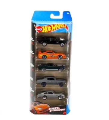 2023 Hot Wheels - Fast & Furious 5 Pack - Charger / Supra / Aston Martin IN HAND - Image 1 of 2