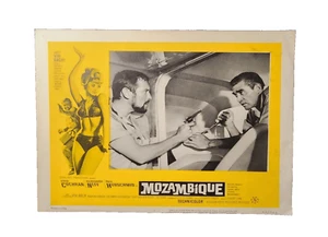 Lobby Card Mozambique #2 Original Vintage 1965 Vivi Bach Steve Cochran 65/246 - Picture 1 of 4