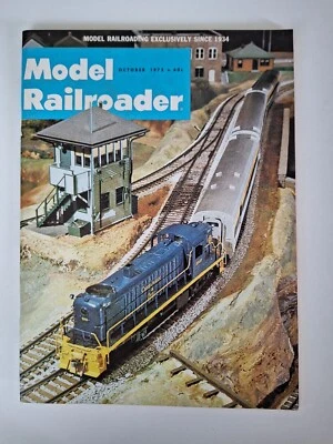 Model Railroader Magazine October 1972  - Image 1 of 2
