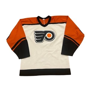 Vintage 1980er Philadelphia Flyers CCM NHL Hockey Trikot Herren Small - Bild 1 von 7