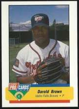 1987 1992 1994 ProCards Idaho Falls Braves Gems Minor League Baseball Card PICK