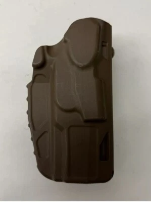 Used Safariland ALS Holster SIG P320 Compact, M18 CoyoteRIGHT Hand QLS Fork MHHC - Image 1 of 3