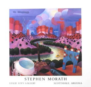 Stephen Morath EVENING JOURNEY 27" X 28" NEW, Arizona Salt River, out of print - Picture 1 of 1