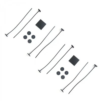 RADIATOR FAN TIE STRAP MOUNTING KIT 2 PACK ZIP TIES STRAPS TABS SPRINGS   - Image 1 of 3