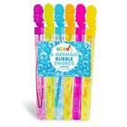 Mermaid Bubble Swords - Pack of 6 - Bubble Party Bag Fillers - Summer Fun in the