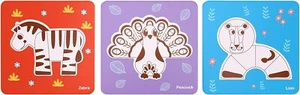 Amazon Exclusive Learning Curve My First Animals Jigsaw Puzzle Set for Kids - Picture 1 of 7