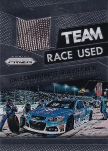 PANINI 2016 PRIZM NASCAR DALE GAINHARDT JR #RT-JR RENNEN GEBRAUCHTREIFEN TEAM SET RELIKAT - Bild 1 von 2