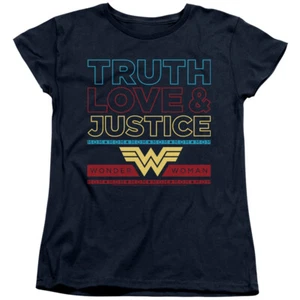 Wonder Woman 1984 "Truth Love Justice" Women's T-Shirt - Picture 1 of 3