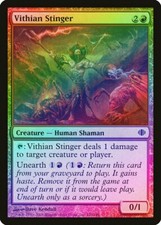 Vithian Stinger FOIL Shards of Alara NM Red Common MAGIC MTG CARD ABUGames