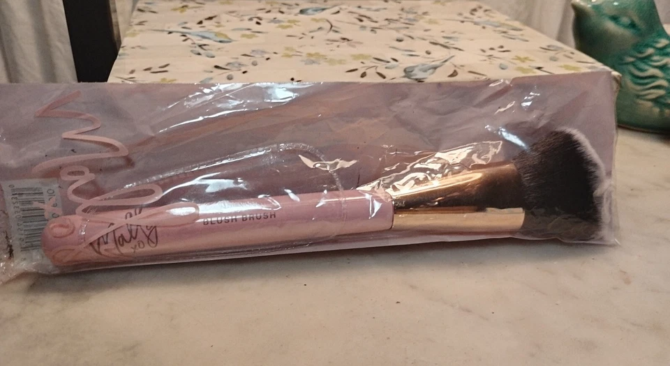 Cepillo de rubor rosa Mally XO - Foto 1 de 1