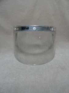 Vintage Snowmobile Helmet Flip-Up Face Shield 1970s Arctic Cat Ski Doo Moto Ski - Picture 1 of 11