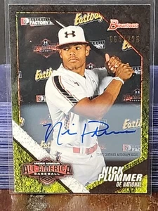 2014 Topps Bowman Under Armour Auto Nick Plummer # UAN-20 /225 - Picture 1 of 2