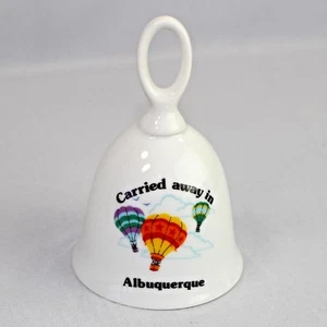 Campana de recuerdo festivo globo aerostático llevado en globo de albuquerque - Imagen 1 de 3