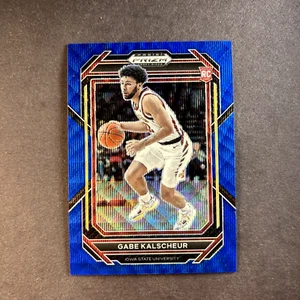 2023-24 Prizm Draft Gabe Kalscheur Blue Wave /249 Iowa State - Picture 1 of 2