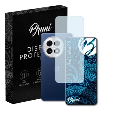 Bruni 2x Protective Film for OnePlus 13 Screen Protector Screen Protection - Image 1 of 4