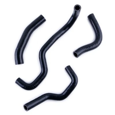 For 99-04 Kawasaki Vulcan Nomad VN1500 Silicone Radiator Coolant Hose Pipe Black - Image 1 of 4