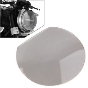 1 Pcs Headlight Front Light Protector Smoke Cover for Honda CB650R CB1000R 18-19