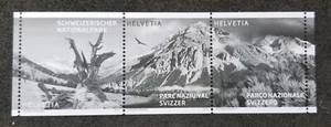 Switzerland Swiss National Park 2014 Mountain (black print ms) MNH *imperf *rare - Picture 1 of 5