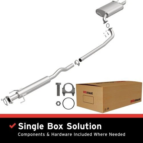 Kit de sistema de escape BRExhaust 106-0262 ajuste directo para Toyota Camry 2002-2006 NUEVO Foto 1 de 3