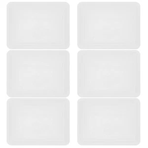 Bandejas de almacenamiento organizadoras de rompecabezas de plástico para servir soporte para bloque 6 piezas - Imagen 1 de 12