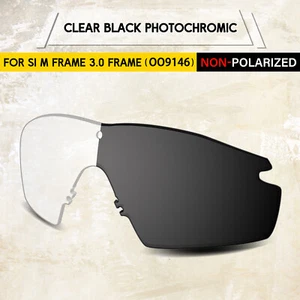 Clear Photochromic Replacement Lenses for Oakley Si M Frame 3.0 OO9146 Sunglass - Foto 1 di 1