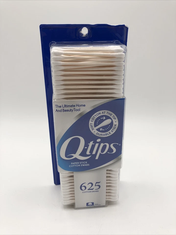 Q-tips Cotton Swabs For Hygiene and Beauty Care Original Cotton Swab