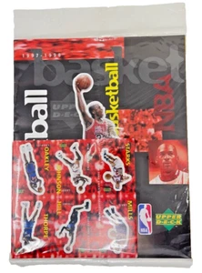 Upper Deck 1997 1998 NBA Basketball Empty Album & 30 Stickers New - Picture 1 of 5