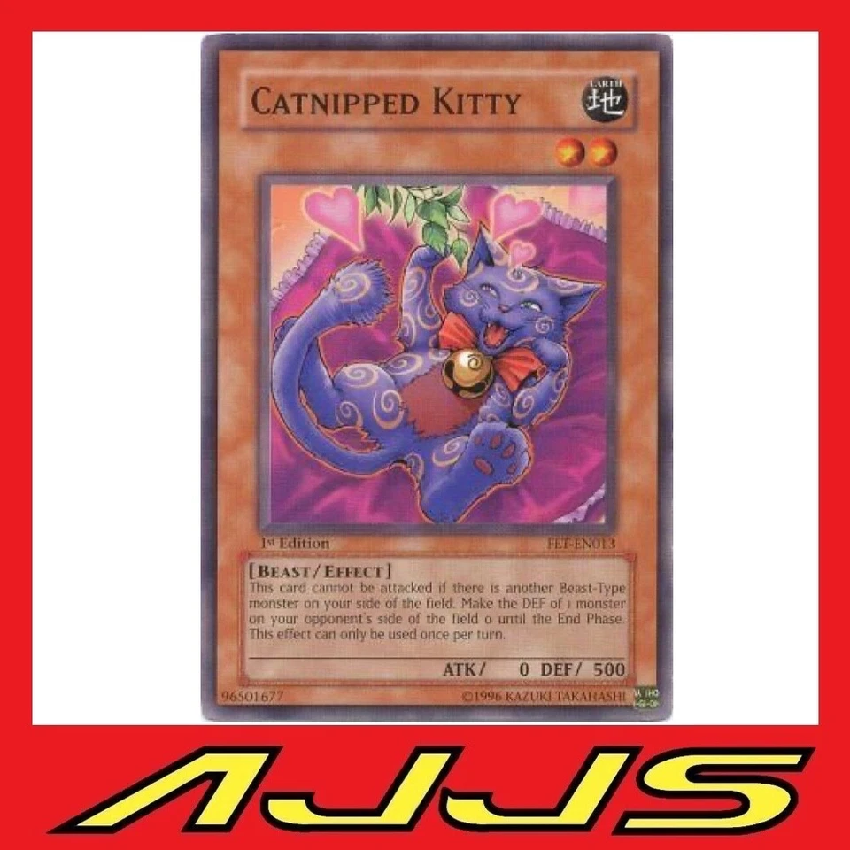 YuGiOh - Catnipped Kitty - FET-EN013 - 1st Edition - NM/M - image 1 of 1