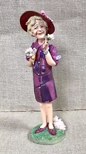Doug Harris Foxy Ladies Lilith Wobbler Bobble Figura Vecchia Signora Divertente Nonna - Foto 1 di 6
