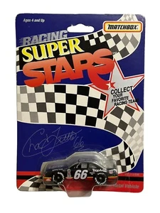 1992 Matchbox Racing Super Stars - Chad Little #66 Red Ford Thunderbird - New - Picture 1 of 6