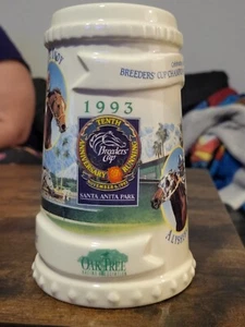 1993 Oak Tree Racing Association Stein - Breeder's Cup Champions - Picture 1 of 3